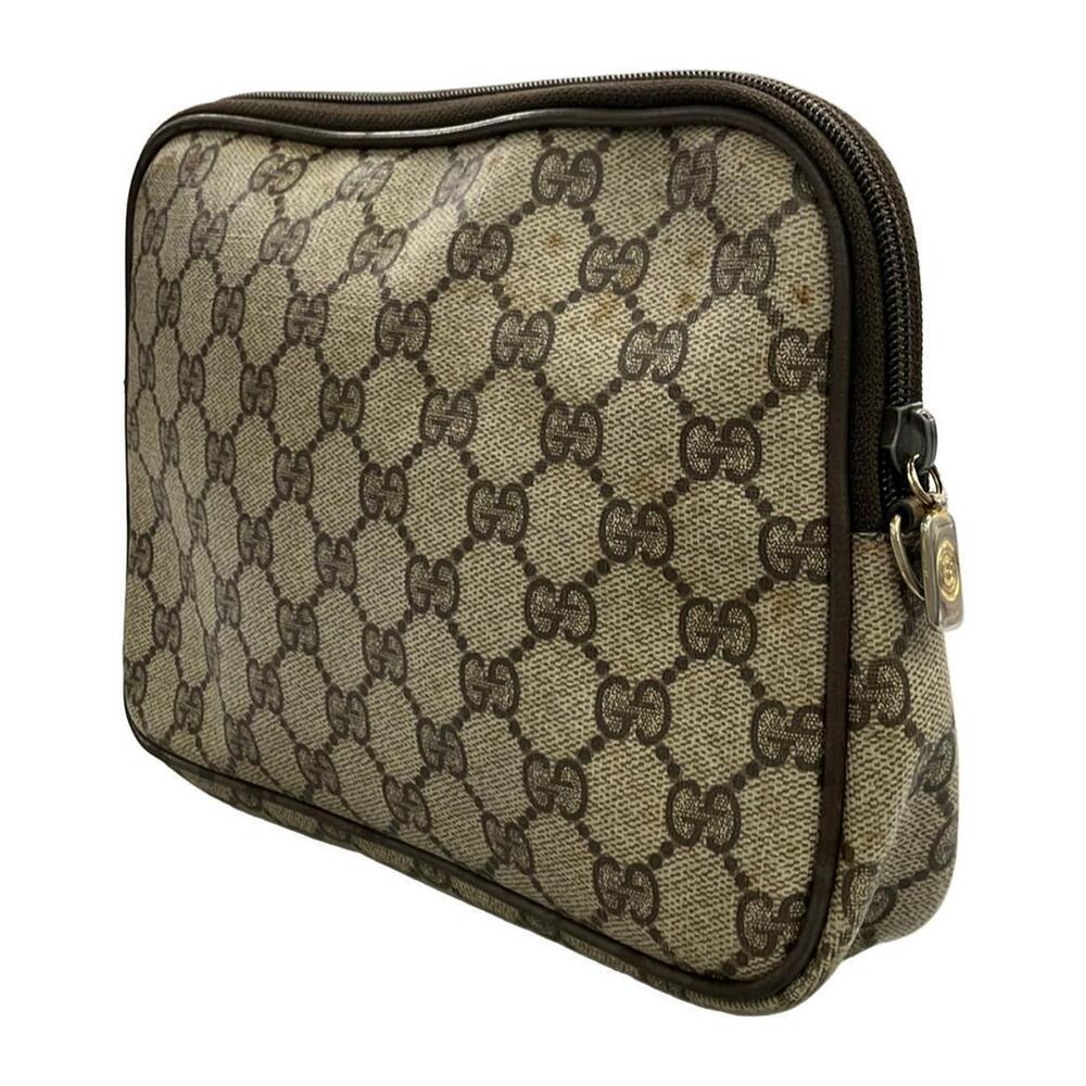 Gucci GG Supreme canvas messenger bag Brown - Picture 3 of 6